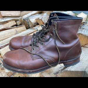 Brown Leather Frye Boots
